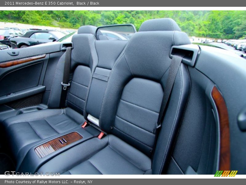 Rear Seat of 2011 E 350 Cabriolet