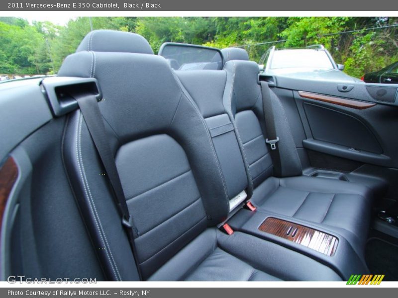 Black / Black 2011 Mercedes-Benz E 350 Cabriolet