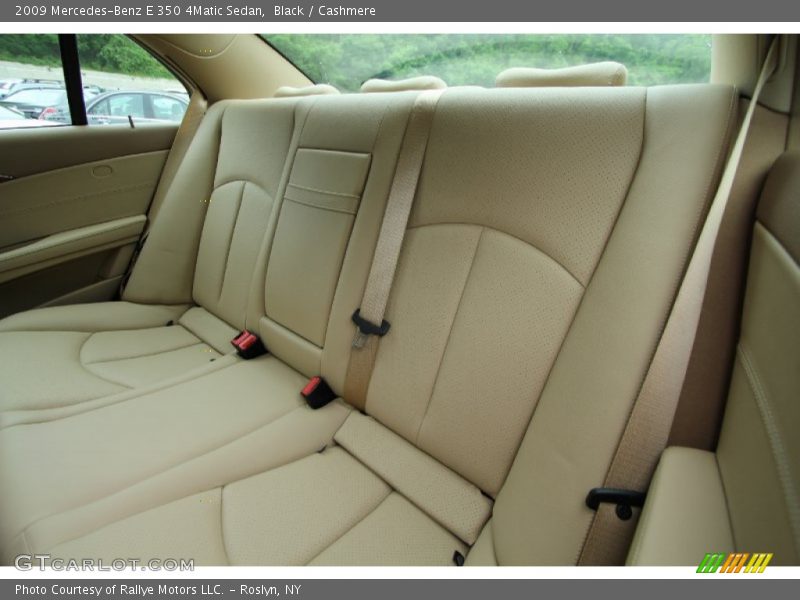 Black / Cashmere 2009 Mercedes-Benz E 350 4Matic Sedan