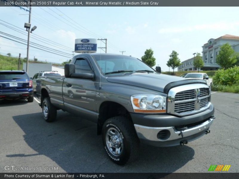 Mineral Gray Metallic / Medium Slate Gray 2006 Dodge Ram 2500 ST Regular Cab 4x4