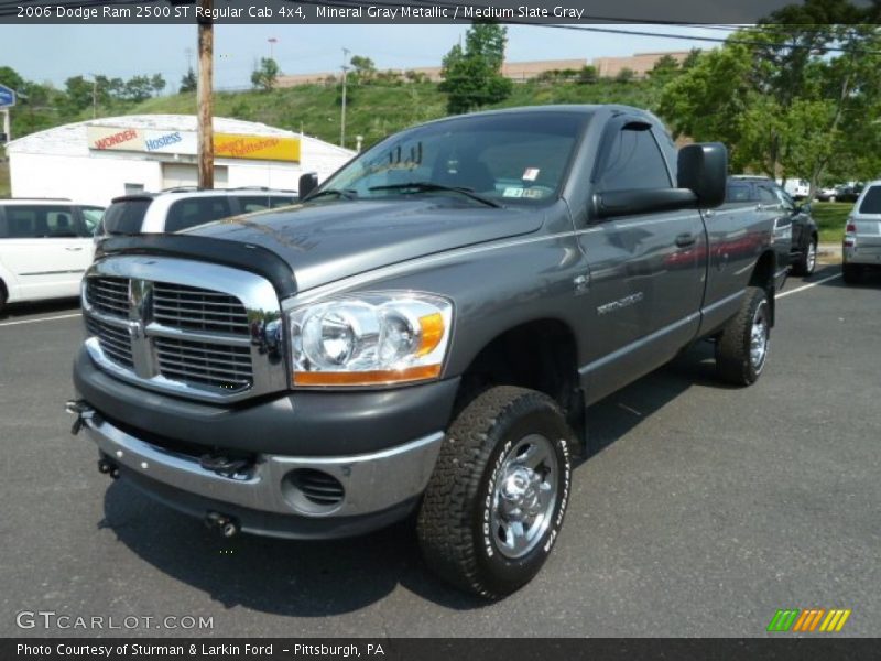 Mineral Gray Metallic / Medium Slate Gray 2006 Dodge Ram 2500 ST Regular Cab 4x4