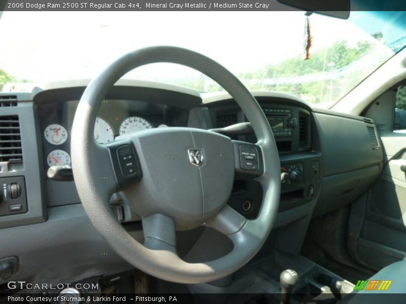 Mineral Gray Metallic / Medium Slate Gray 2006 Dodge Ram 2500 ST Regular Cab 4x4