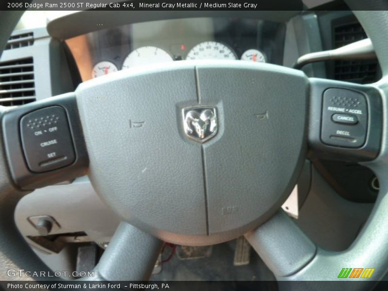 Mineral Gray Metallic / Medium Slate Gray 2006 Dodge Ram 2500 ST Regular Cab 4x4
