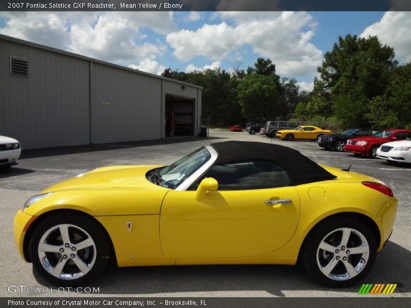  2007 Solstice GXP Roadster Mean Yellow