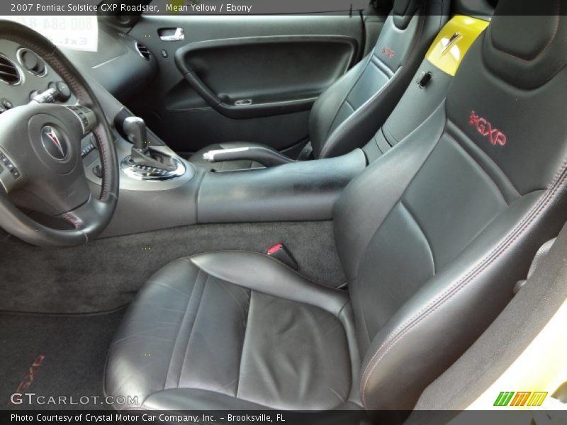Mean Yellow / Ebony 2007 Pontiac Solstice GXP Roadster