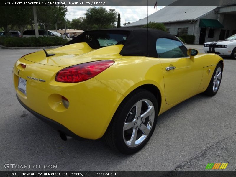 Mean Yellow / Ebony 2007 Pontiac Solstice GXP Roadster