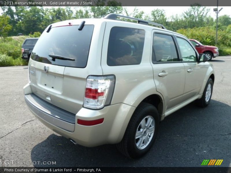 Gold Leaf Metallic / Stone 2011 Mercury Mariner I4