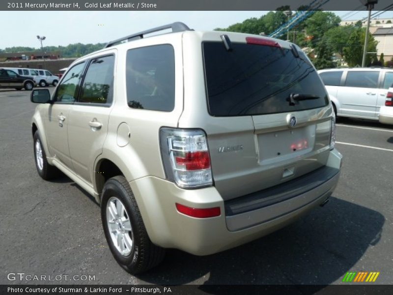 Gold Leaf Metallic / Stone 2011 Mercury Mariner I4