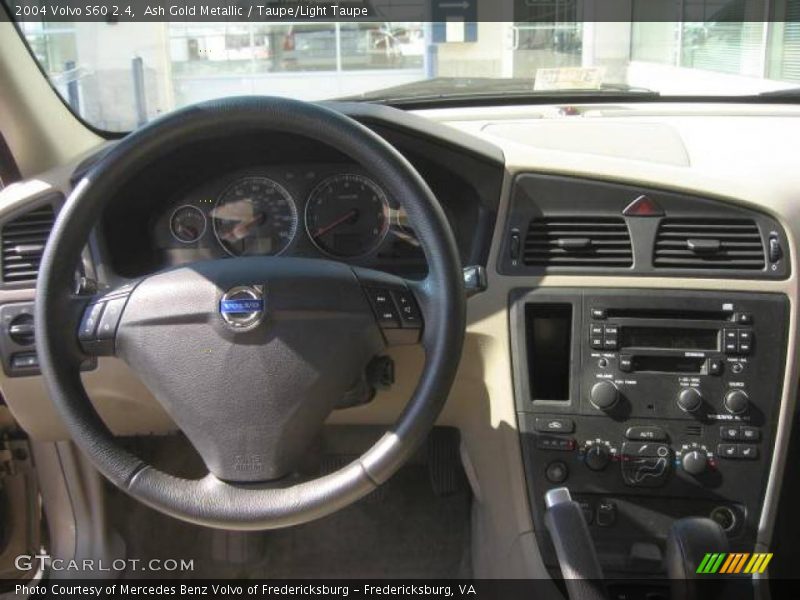Ash Gold Metallic / Taupe/Light Taupe 2004 Volvo S60 2.4