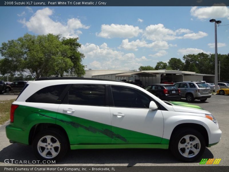 Pearl White Tri Coat Metallic / Grey 2008 Suzuki XL7 Luxury