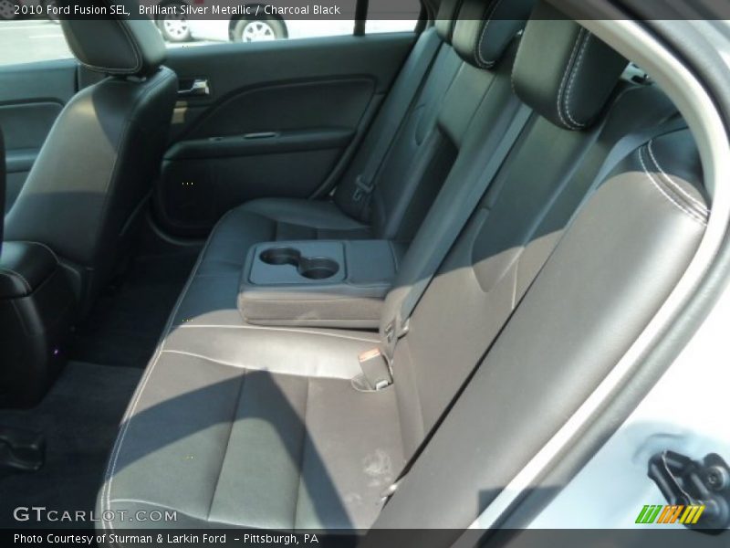 Brilliant Silver Metallic / Charcoal Black 2010 Ford Fusion SEL