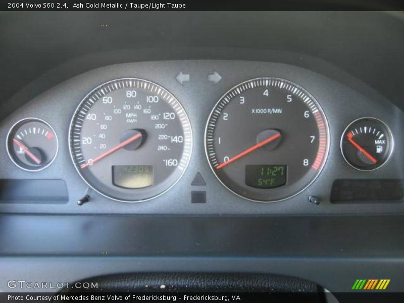 Ash Gold Metallic / Taupe/Light Taupe 2004 Volvo S60 2.4