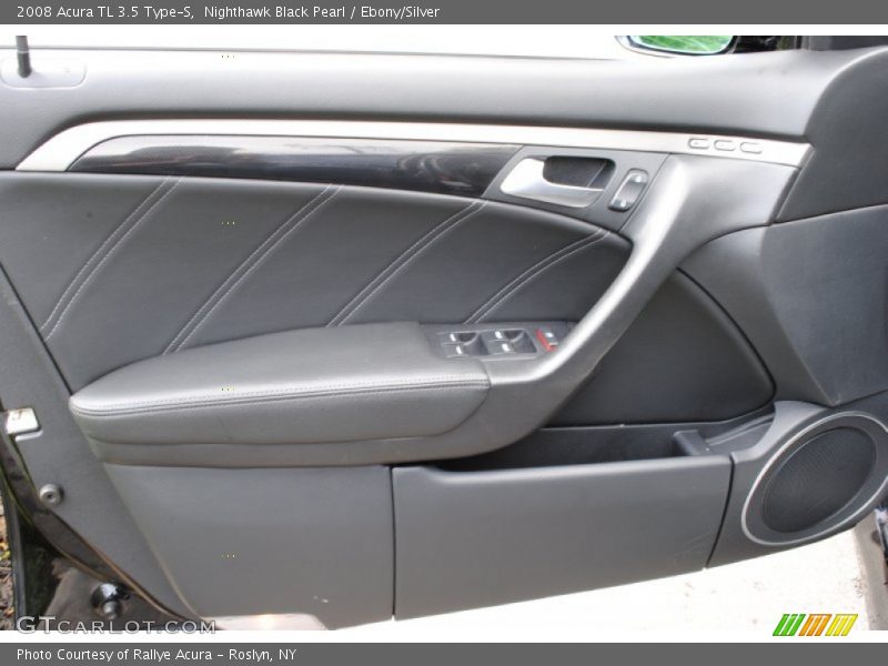 Nighthawk Black Pearl / Ebony/Silver 2008 Acura TL 3.5 Type-S