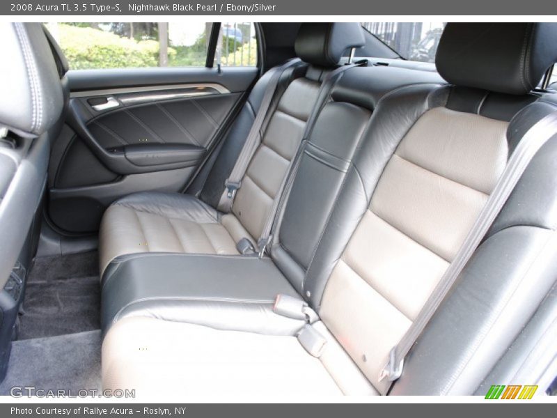 Nighthawk Black Pearl / Ebony/Silver 2008 Acura TL 3.5 Type-S
