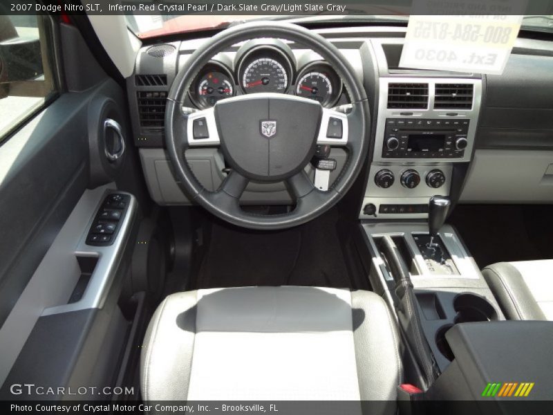 Inferno Red Crystal Pearl / Dark Slate Gray/Light Slate Gray 2007 Dodge Nitro SLT