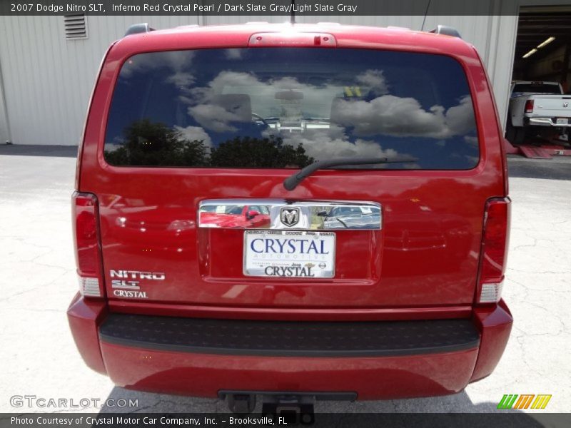 Inferno Red Crystal Pearl / Dark Slate Gray/Light Slate Gray 2007 Dodge Nitro SLT