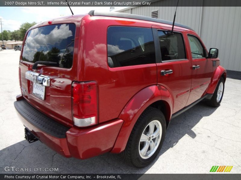 Inferno Red Crystal Pearl / Dark Slate Gray/Light Slate Gray 2007 Dodge Nitro SLT