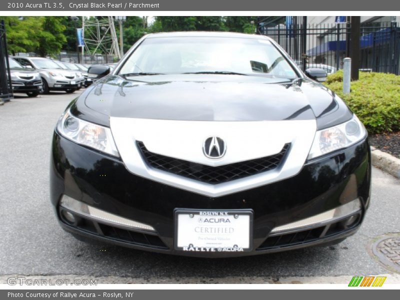 Crystal Black Pearl / Parchment 2010 Acura TL 3.5