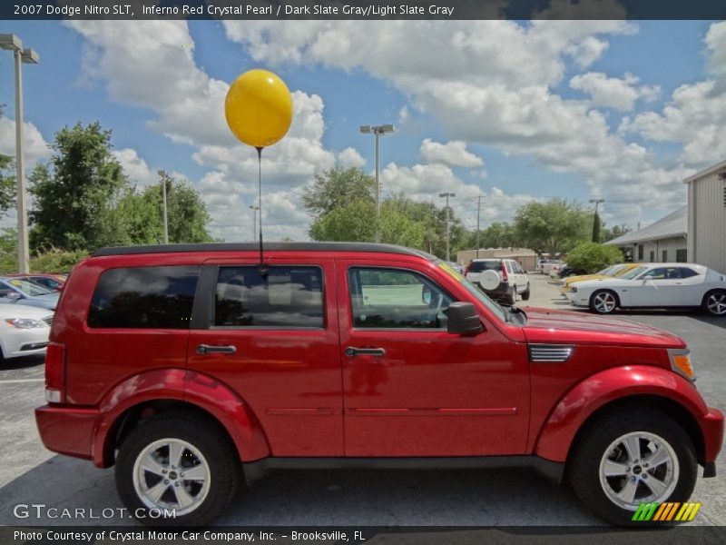 Inferno Red Crystal Pearl / Dark Slate Gray/Light Slate Gray 2007 Dodge Nitro SLT