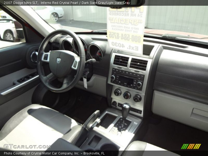 Inferno Red Crystal Pearl / Dark Slate Gray/Light Slate Gray 2007 Dodge Nitro SLT