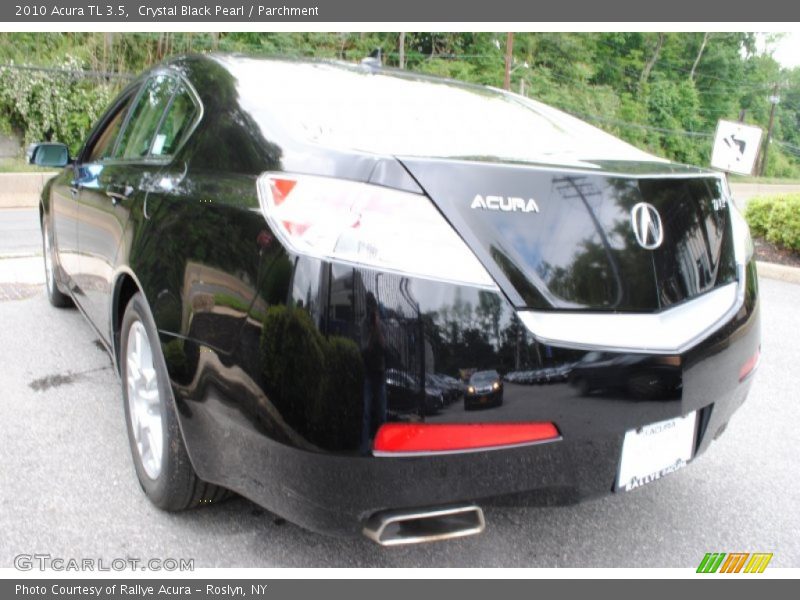 Crystal Black Pearl / Parchment 2010 Acura TL 3.5
