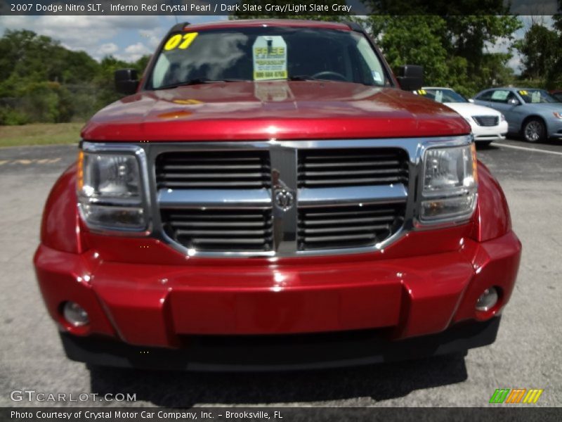 Inferno Red Crystal Pearl / Dark Slate Gray/Light Slate Gray 2007 Dodge Nitro SLT