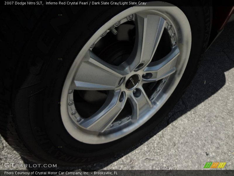 Inferno Red Crystal Pearl / Dark Slate Gray/Light Slate Gray 2007 Dodge Nitro SLT