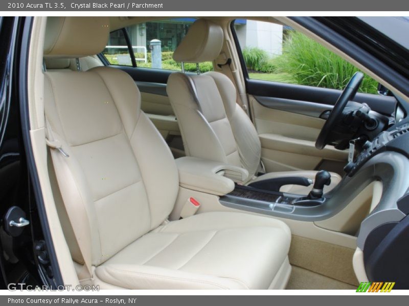 Crystal Black Pearl / Parchment 2010 Acura TL 3.5