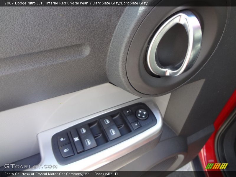 Inferno Red Crystal Pearl / Dark Slate Gray/Light Slate Gray 2007 Dodge Nitro SLT