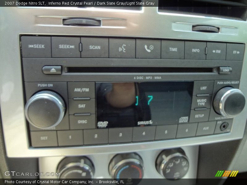 Inferno Red Crystal Pearl / Dark Slate Gray/Light Slate Gray 2007 Dodge Nitro SLT