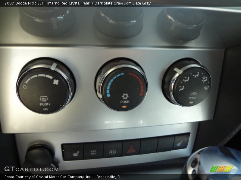 Inferno Red Crystal Pearl / Dark Slate Gray/Light Slate Gray 2007 Dodge Nitro SLT