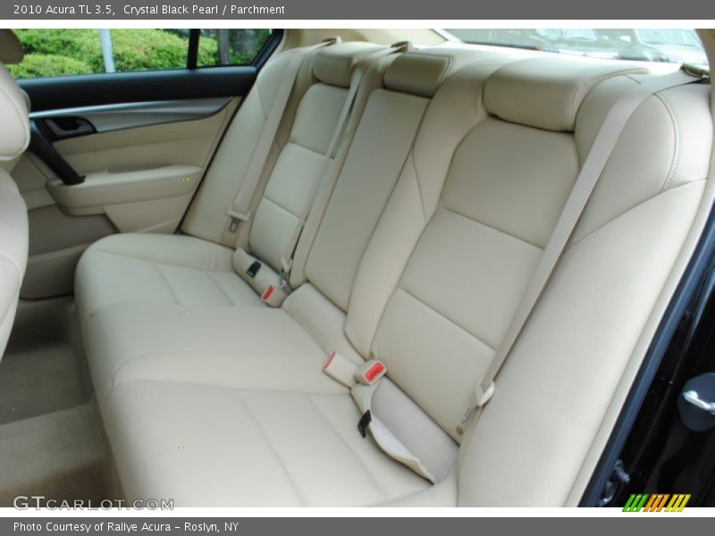 Crystal Black Pearl / Parchment 2010 Acura TL 3.5