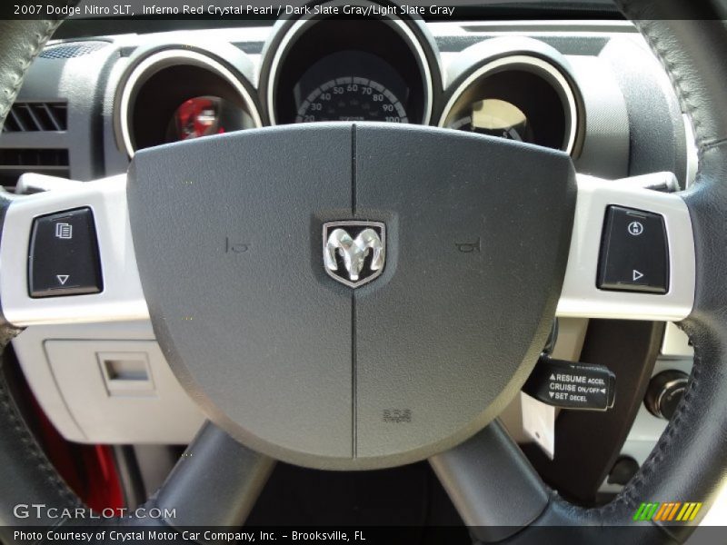 Inferno Red Crystal Pearl / Dark Slate Gray/Light Slate Gray 2007 Dodge Nitro SLT