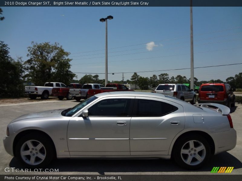 Bright Silver Metallic / Dark Slate Gray/Light Slate Gray 2010 Dodge Charger SXT