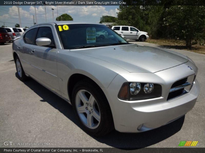 Bright Silver Metallic / Dark Slate Gray/Light Slate Gray 2010 Dodge Charger SXT