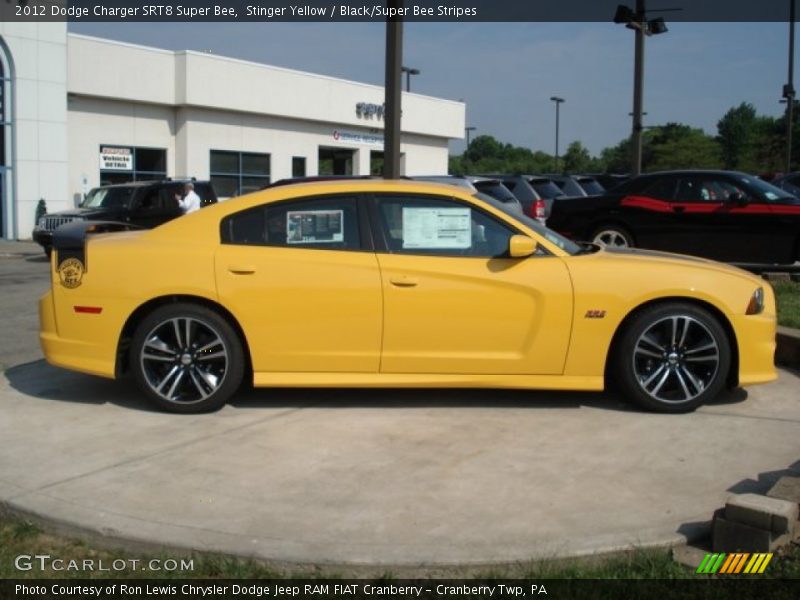  2012 Charger SRT8 Super Bee Stinger Yellow