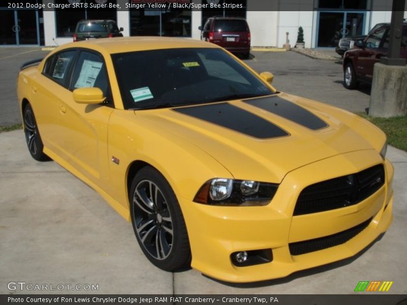 Front 3/4 View of 2012 Charger SRT8 Super Bee