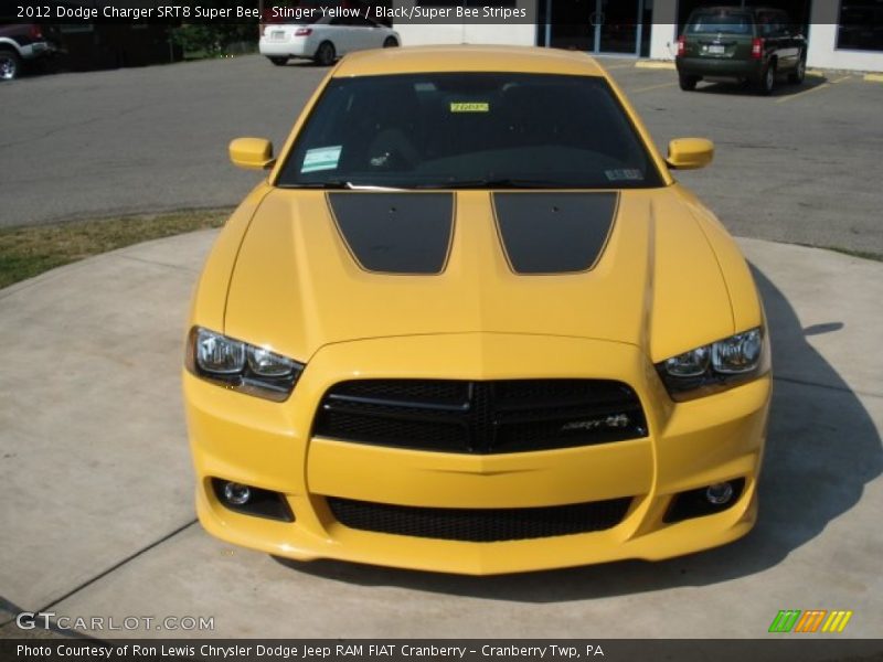  2012 Charger SRT8 Super Bee Stinger Yellow