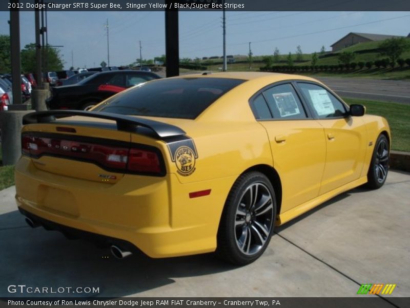  2012 Charger SRT8 Super Bee Stinger Yellow