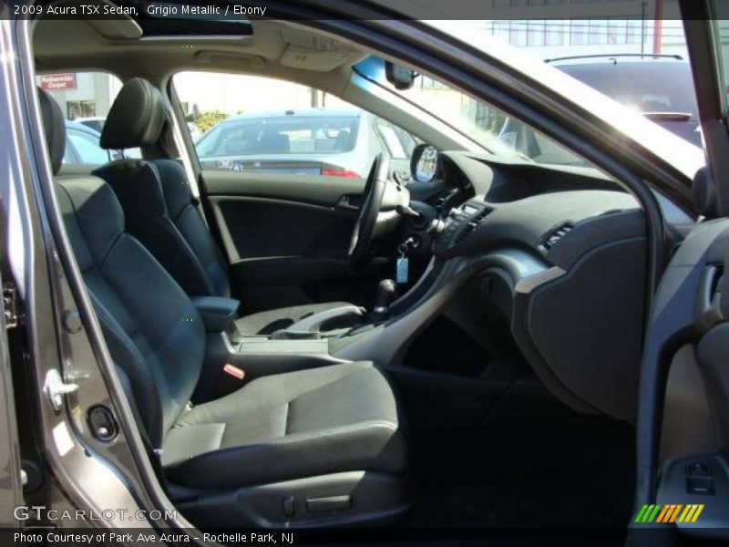 Grigio Metallic / Ebony 2009 Acura TSX Sedan