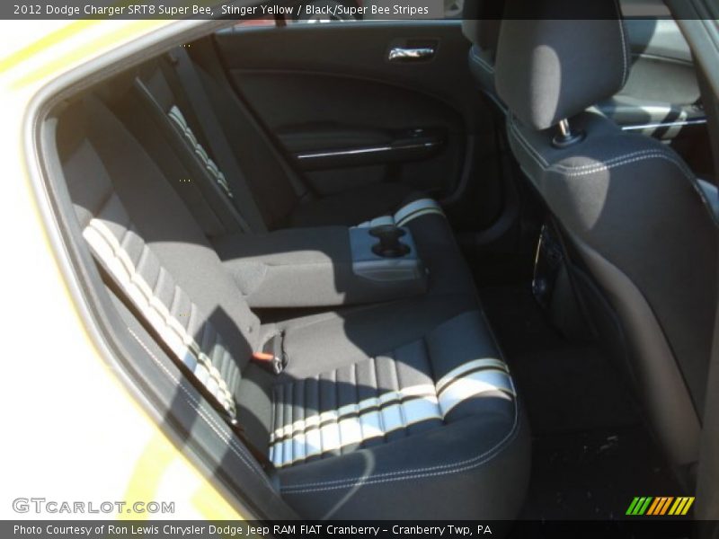 Stinger Yellow / Black/Super Bee Stripes 2012 Dodge Charger SRT8 Super Bee
