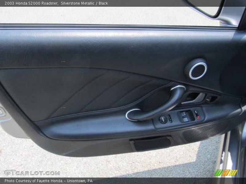 Silverstone Metallic / Black 2003 Honda S2000 Roadster