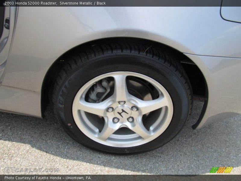 Silverstone Metallic / Black 2003 Honda S2000 Roadster