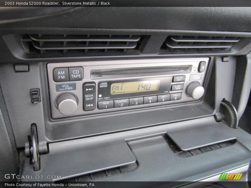 Silverstone Metallic / Black 2003 Honda S2000 Roadster