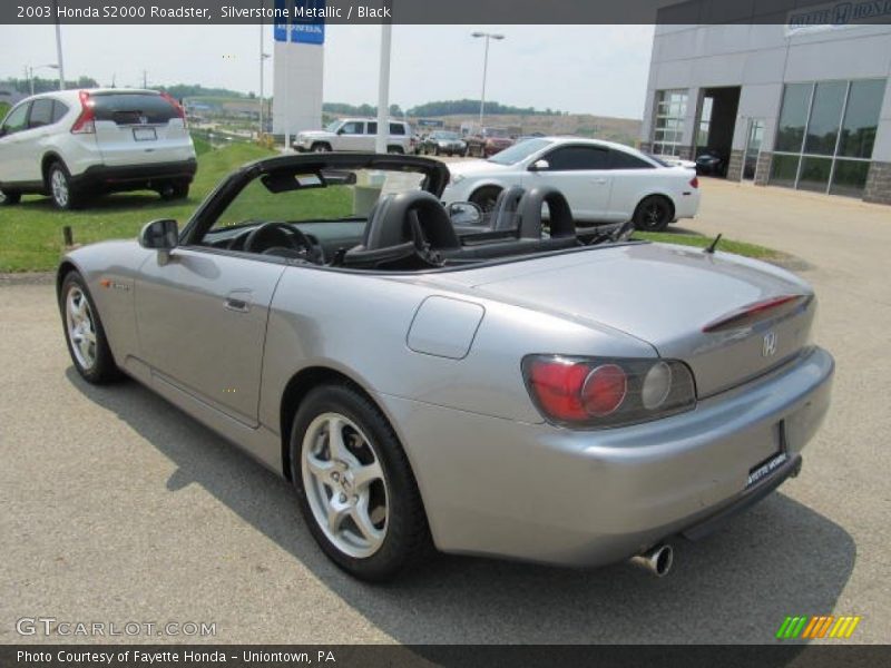 Silverstone Metallic / Black 2003 Honda S2000 Roadster