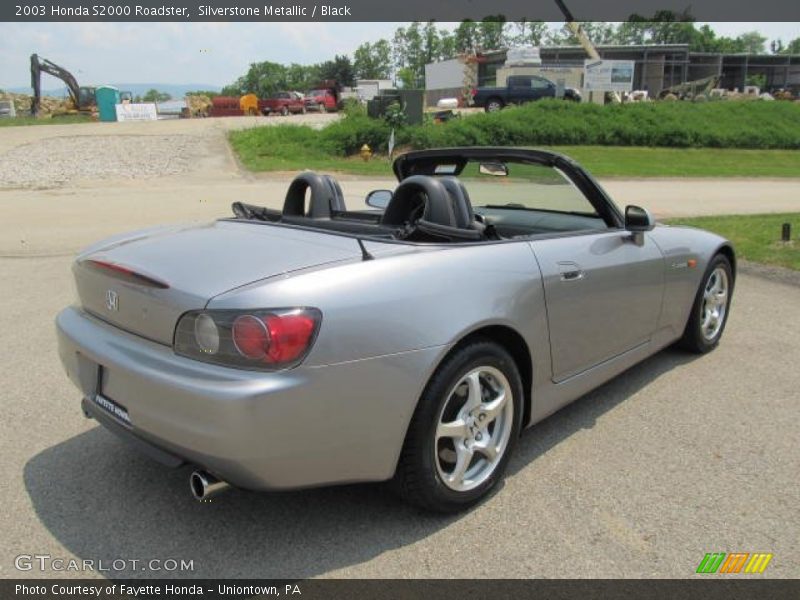 Silverstone Metallic / Black 2003 Honda S2000 Roadster