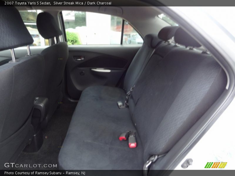 Silver Streak Mica / Dark Charcoal 2007 Toyota Yaris S Sedan