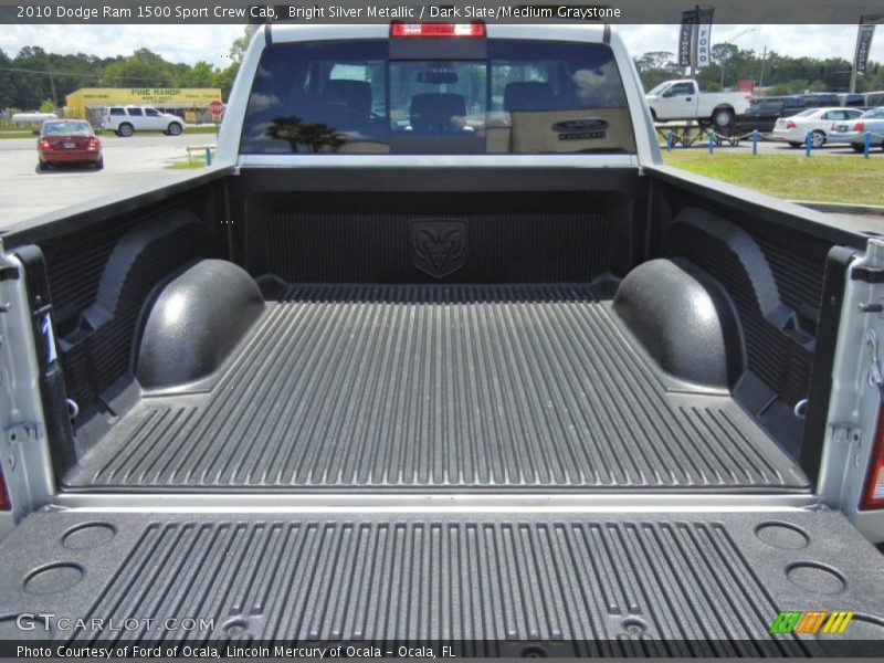 Bright Silver Metallic / Dark Slate/Medium Graystone 2010 Dodge Ram 1500 Sport Crew Cab