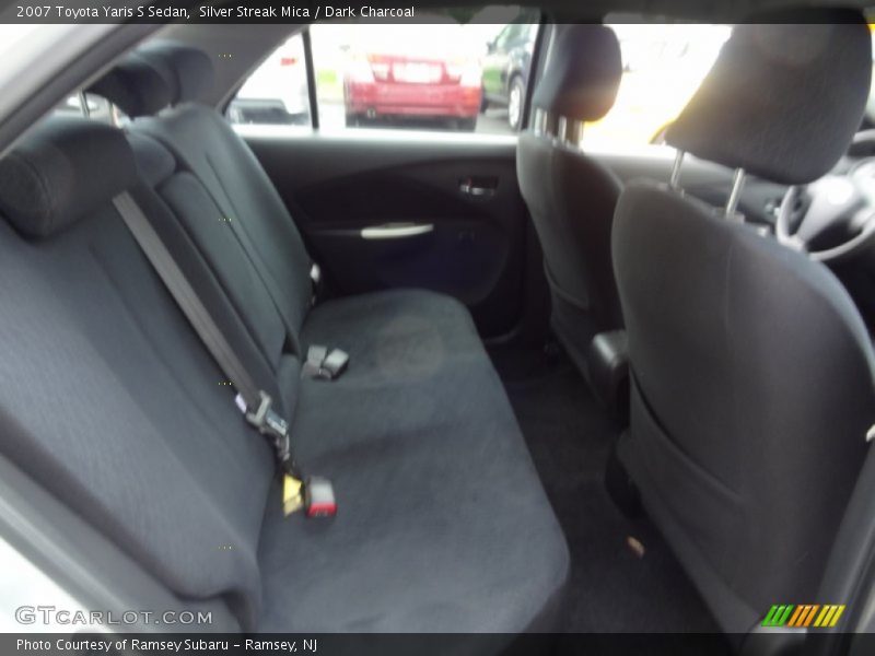 Silver Streak Mica / Dark Charcoal 2007 Toyota Yaris S Sedan