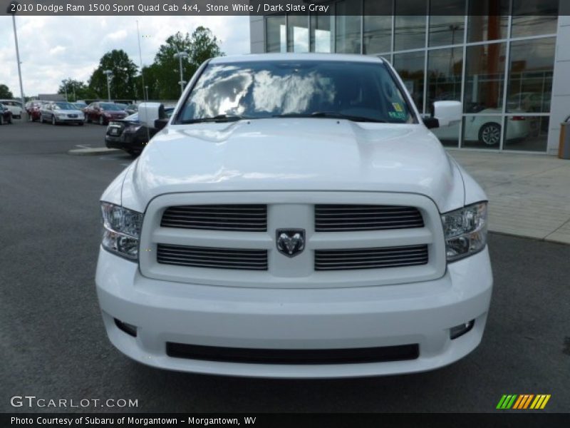 Stone White / Dark Slate Gray 2010 Dodge Ram 1500 Sport Quad Cab 4x4